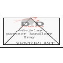 OKNO PCV Typowe O5 rozmiar 865x835 Uchylne 6-komorowe! od VENTOPLAST 