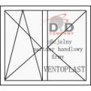 OKNO PCV Typowe O18S/O19S rozmiar 1465x1135 R/RU 6-komorowe! od VENTOPLAST 