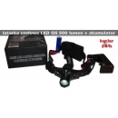 LATARKA CZOŁOWA LED MEGA MOC ZOOM AKUMULATOR + ŁADOWARKA