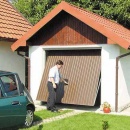 RĘCZNA BRAMA GARAŻOWA WIŚNIOWSKI KOMFORT, nieocieplona